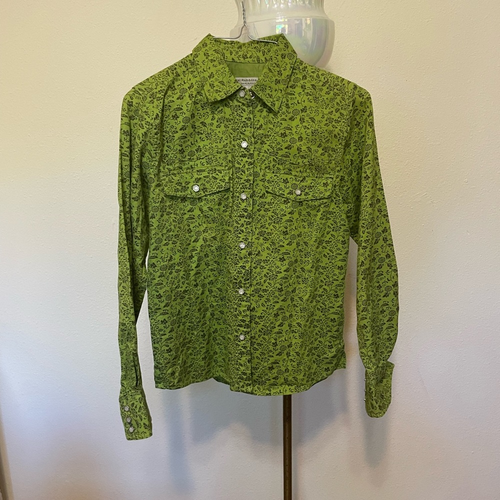 Vintage Royal Robbins Floral Western Shirt